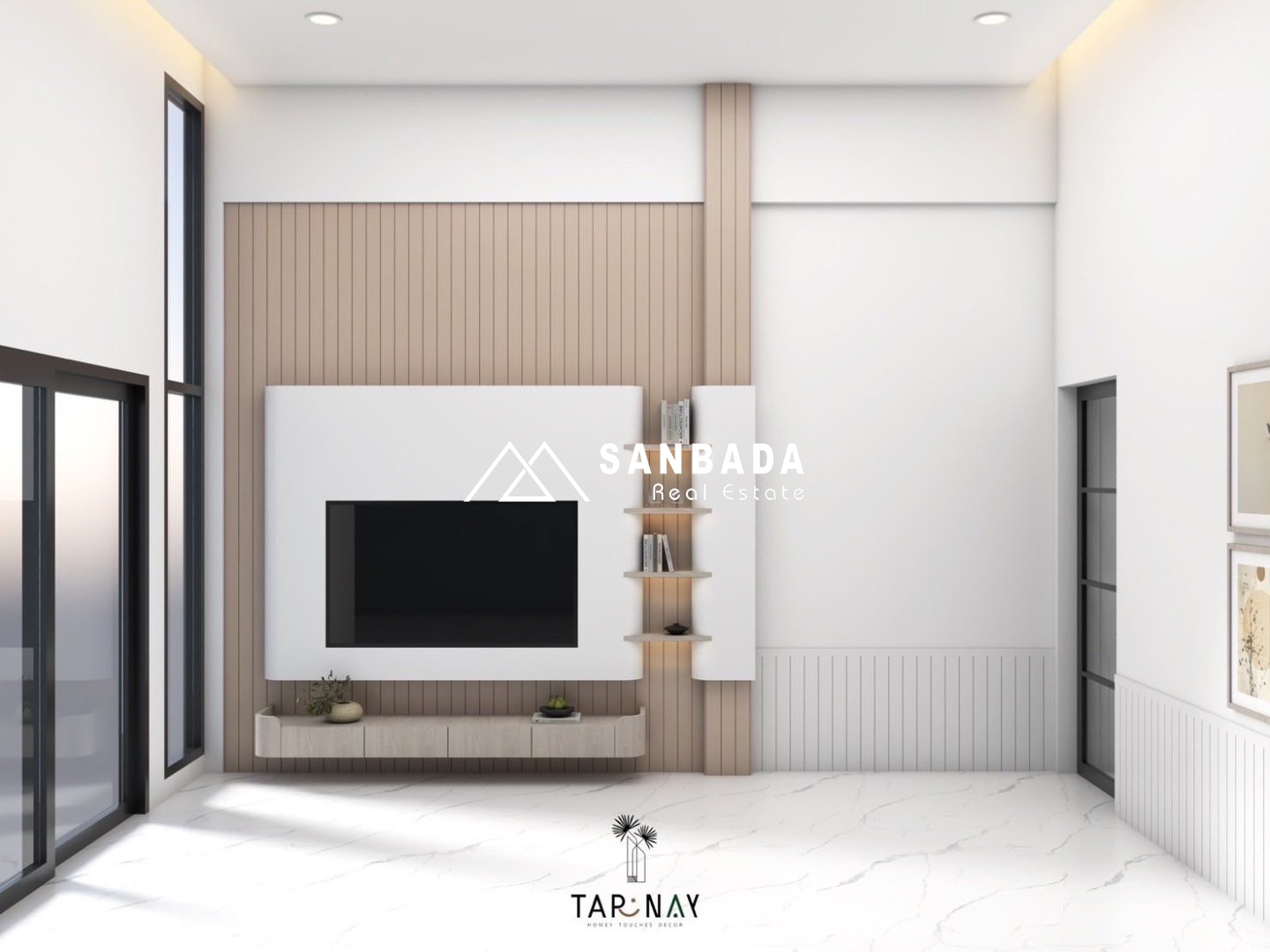 漂亮的房子，可立即入住，周围有泳池别墅，靠近海滩