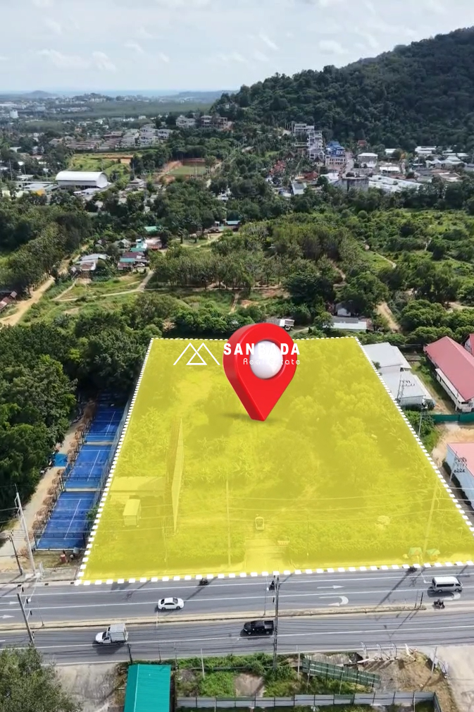 🌴 ที่ดินทำเลทอง ทางขึ้นกะตะ – ติดถนนปฎัก