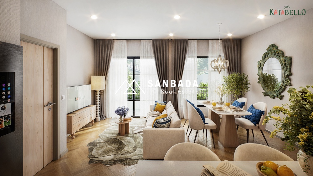 The Katabello เพนเฮ้าท์ ขนาด 121 ตร.ม.