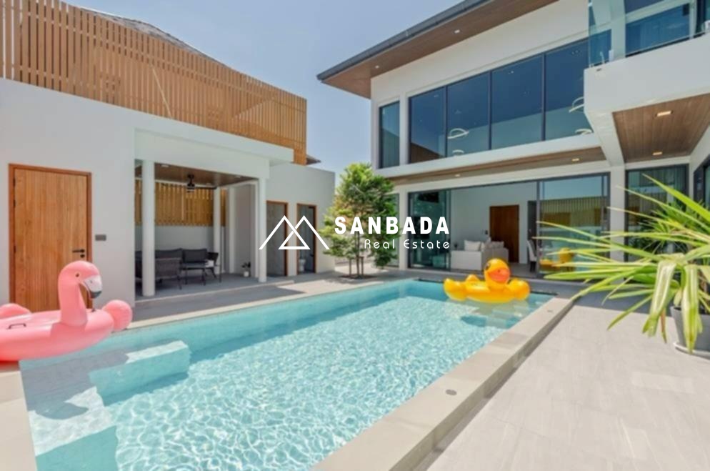 🏊‍♂️✨ พูลวิลล่าหรู สำหรับเช่าระยะสั้น ตรงข้าม หมู่บ้านปางทอง