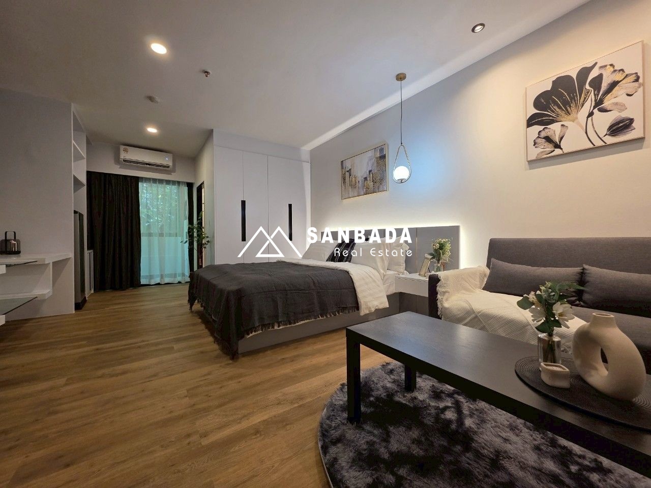 Квартира в жилом комплексе в центре города – Panasorn City Condo (за магазином Makro)