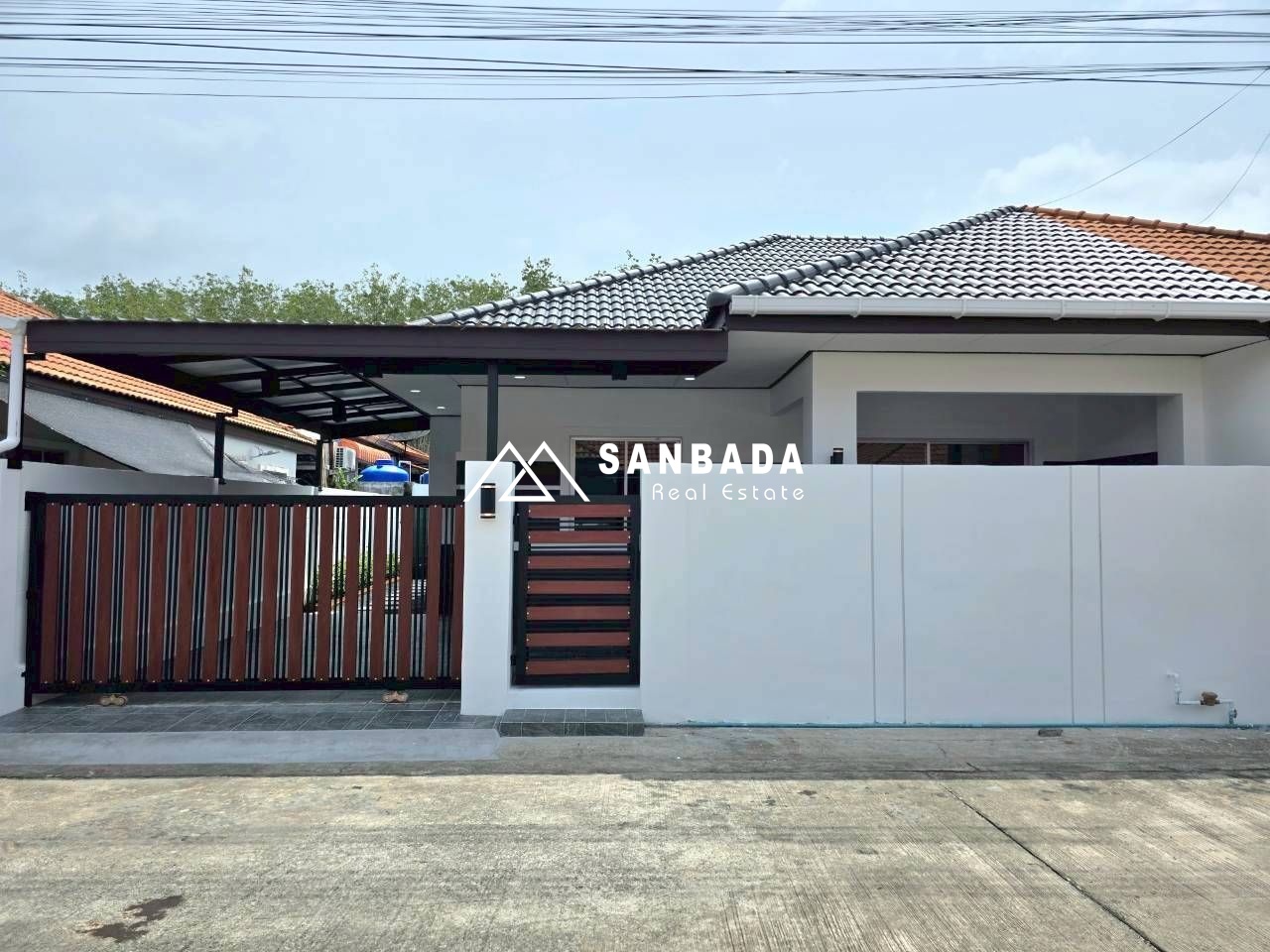 บ้านแฝดชั้นเดียว – พนาสนธิ์การ์เด้นโฮม ถลาง