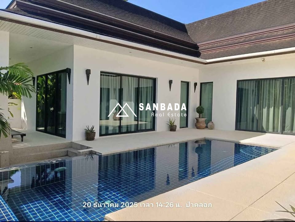 พูลวิลล่าหรู ใกล้สนามกอล์ฟภูเก็ต โซนป่าคลอก – อ่าวปอ