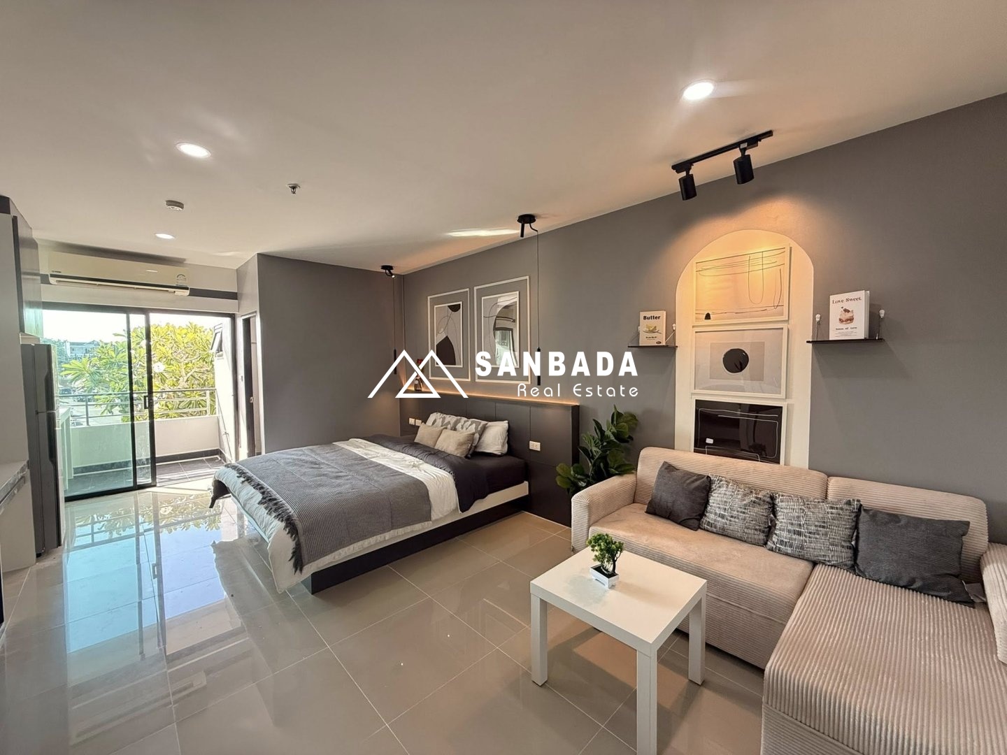 Phanason City Condo – อาคาร F | ชั้น 2 | วิวเมือง
