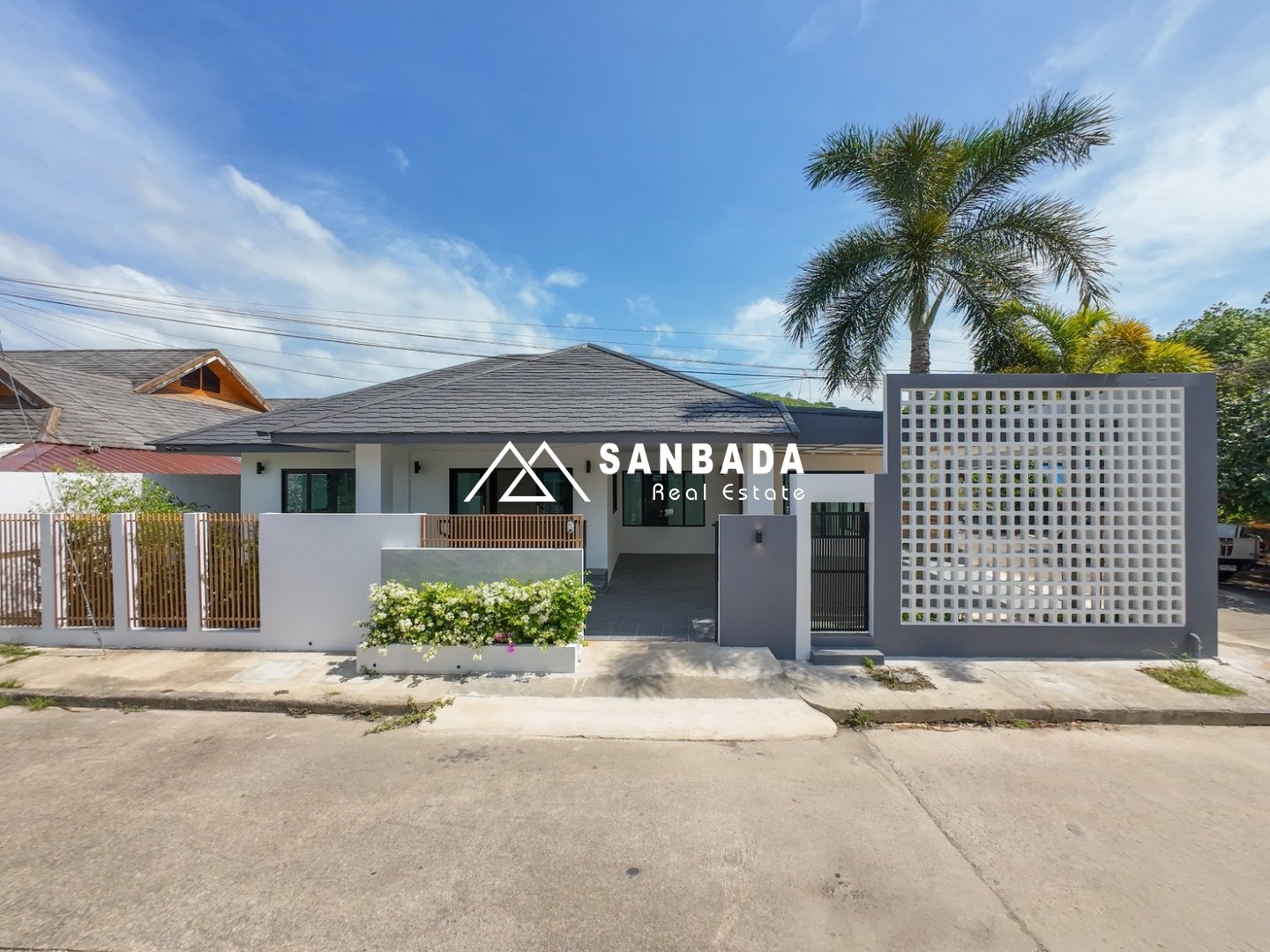 บ้านเดี่ยวชั้นเดียว หลังมุม – บ้านสวนเนรมิต 3 | บ้านพอน ถลาง