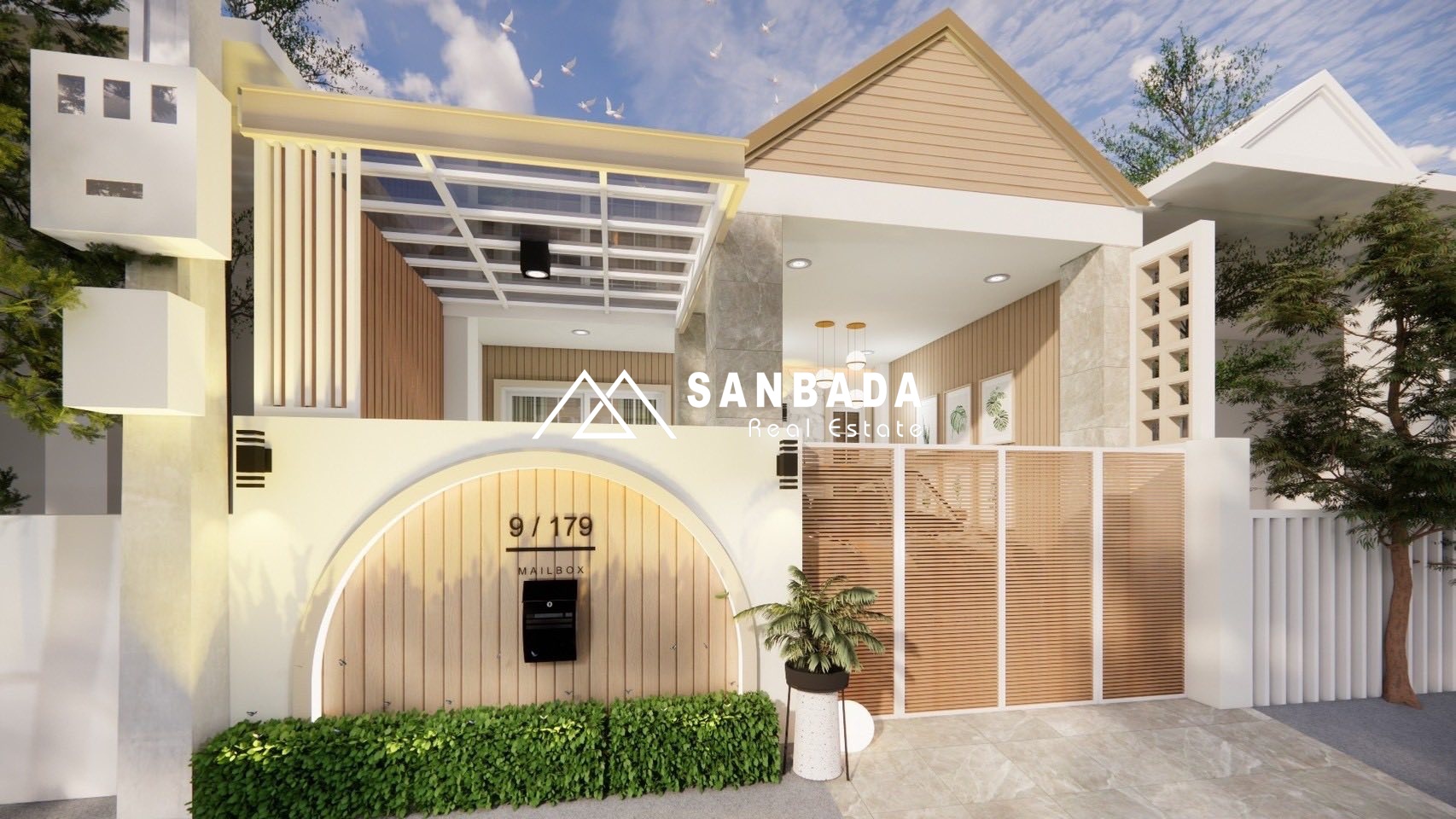 ทาวน์เฮาส์ หมู่บ้านเจ้าฟ้าธานี หน้า TOT – ฉลอง