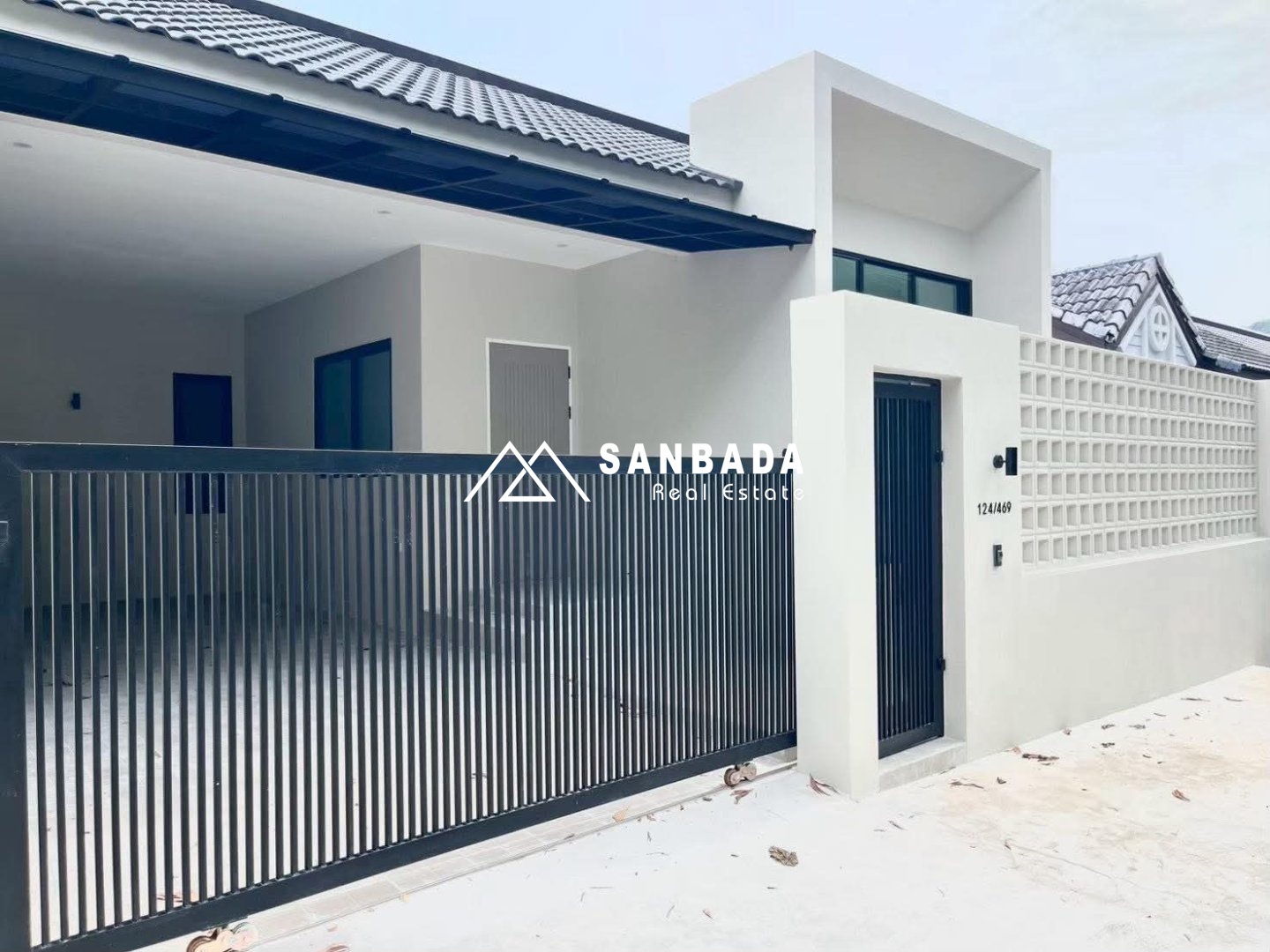 บ้านแฝดชั้นเดียว หมู่บ้านศรีสุชาติ 2 – รัษฎา