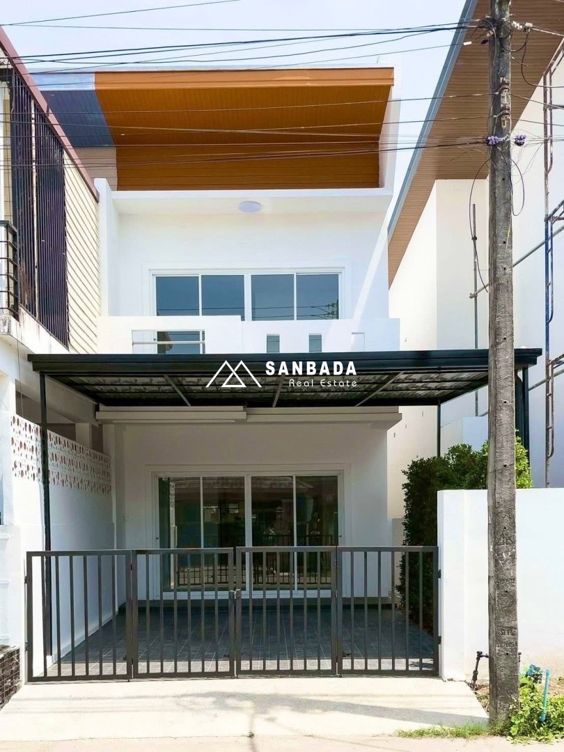 ทาวน์เฮาส์ 2 ชั้น หลังริม บ้านใบหยก – กะทู้