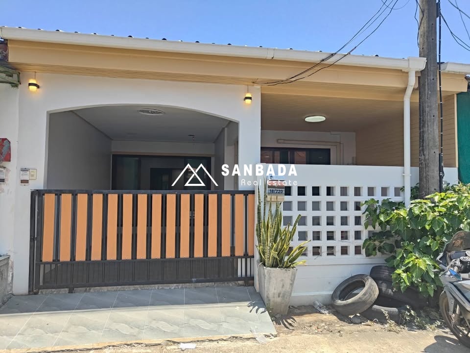 ทาวน์เฮ้าส์ชั้นเดียว หมู่บ้านติวราธานี – วิชิต