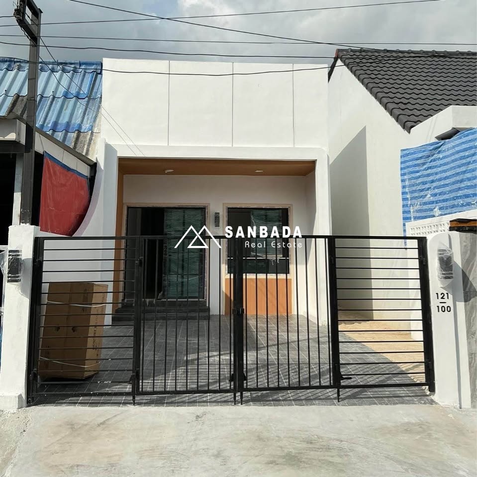 บ้านทาวน์เฮาส์ชั้นเดียว รีโนเวทใหม่ – ซอยทรายทอง 6 | กะทู้